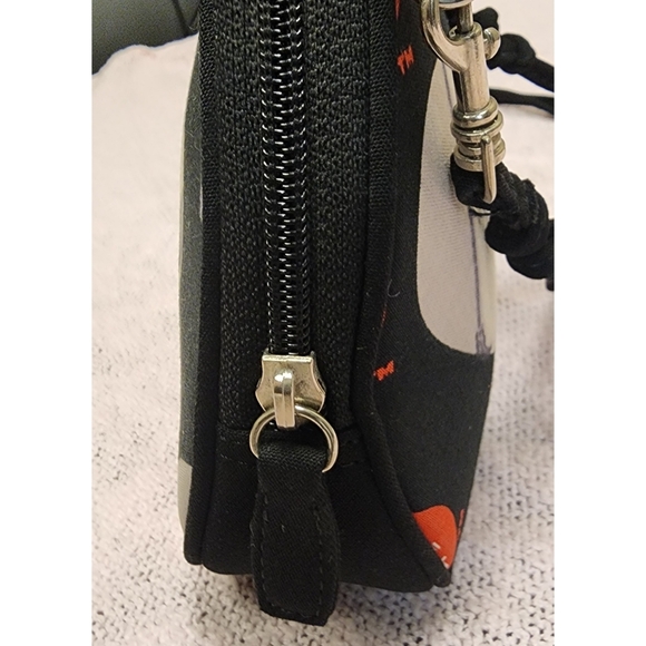 Lucille Ball Crossbody Bag Retro Black Red White - Picture 6 of 12